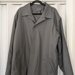 Men's Gray Jacket by Whispering Smith London lined sz L